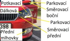 Světla na vozidle Světla na vozidle